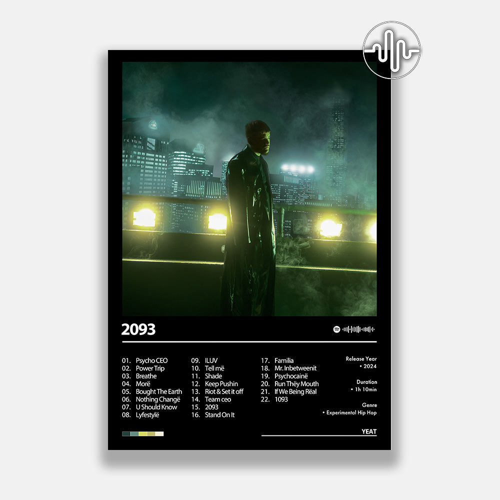 Yeat - 2093 | Album Cover Poster
