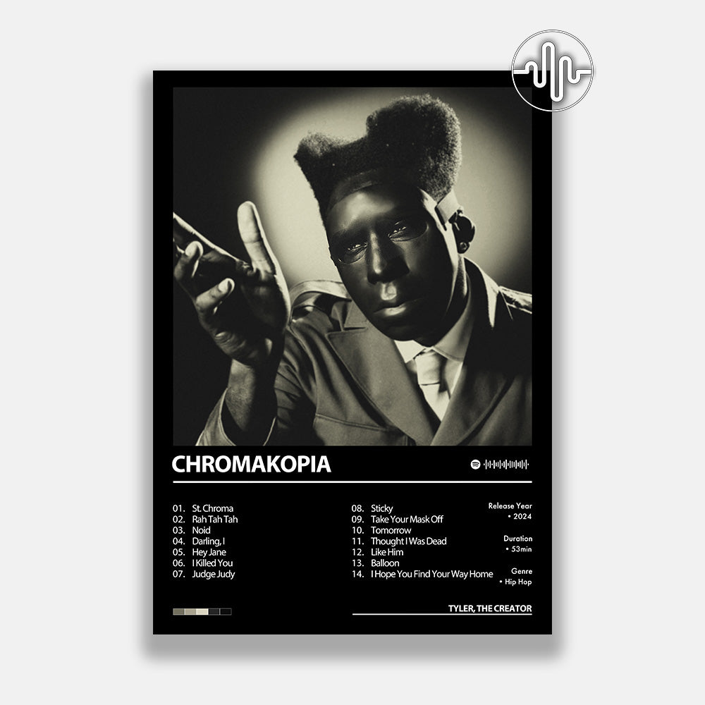 Tyler, The Creator - CHROMAKOPIA | Album cover poster