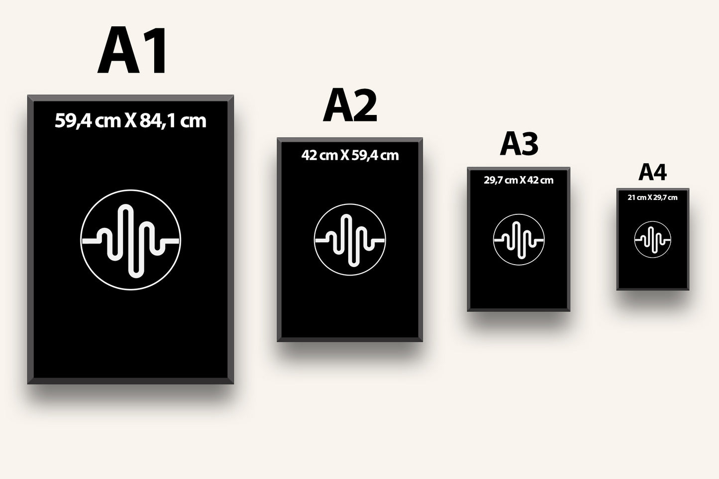Affiches de chansons personnalisées