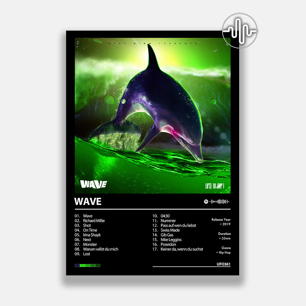 UFO361 - WAVE | Album Cover Poster