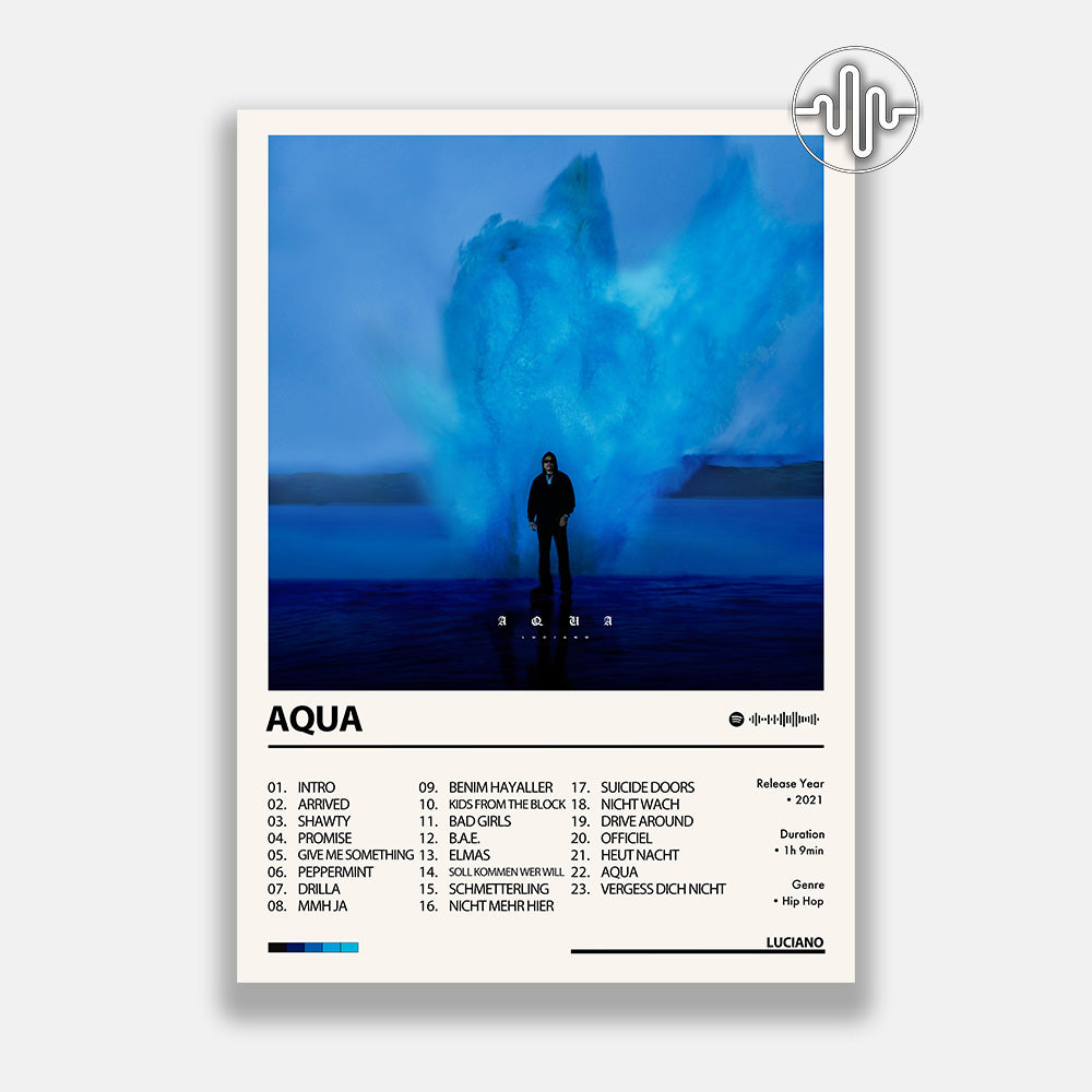 Luciano - AQUA | Affiche de couverture de l'album
