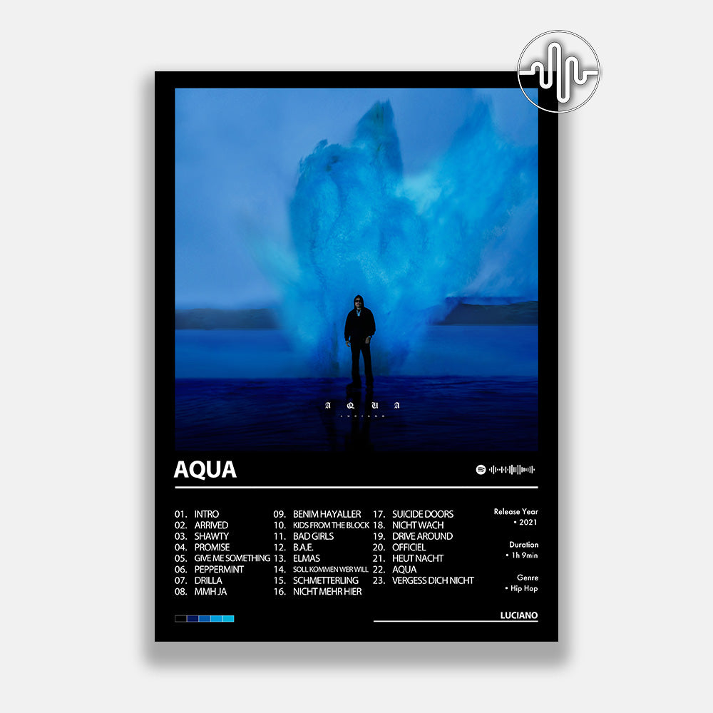 Luciano - AQUA | Affiche de couverture de l'album