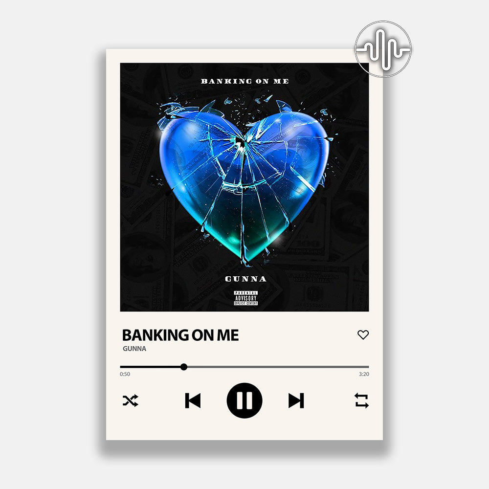 Gunna - Banking On Me | Affiche de chanson numérique