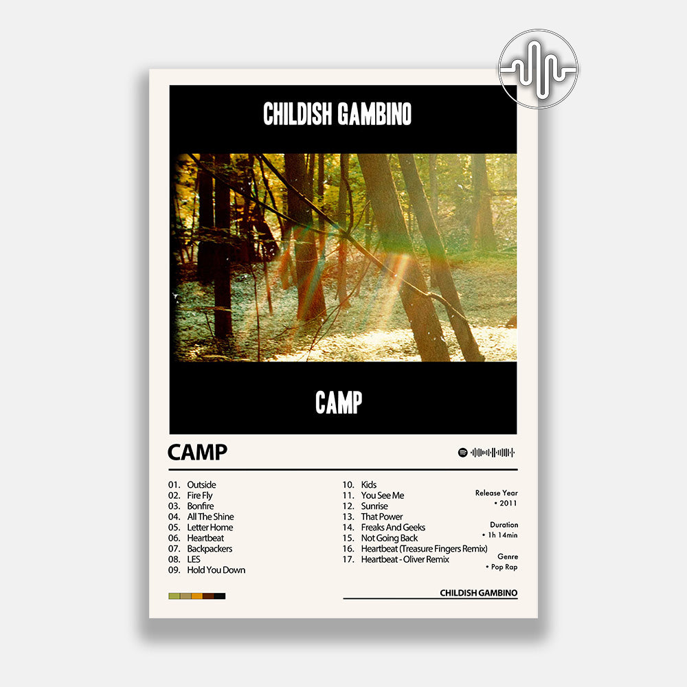 Childish Gambino - Camp | Affiche de couverture de l'album