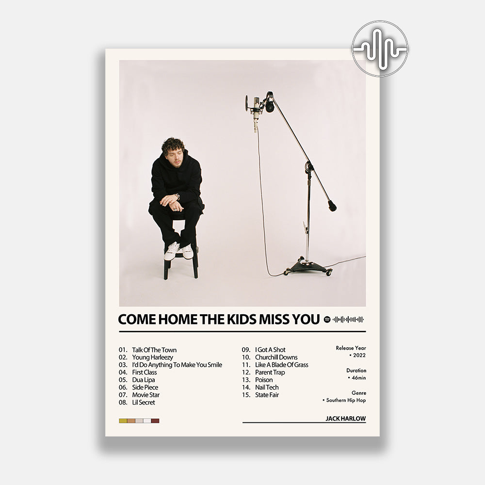 Jack Harlow - Come Home The Kids Miss You | Affiche de couverture de l'album