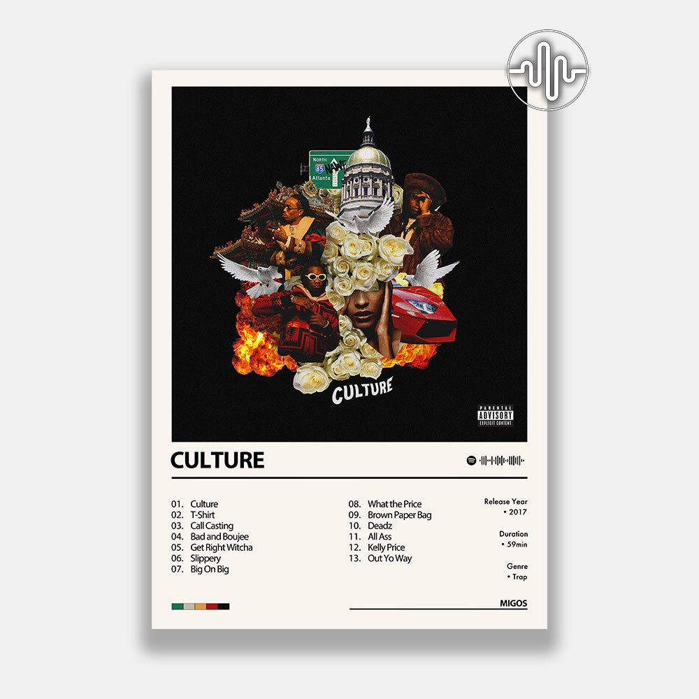 Migos - Culture | Affiche de couverture de l'album