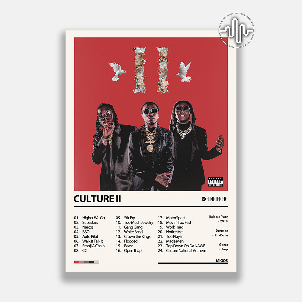 Migos - Culture 2 | Affiche de couverture de l'album