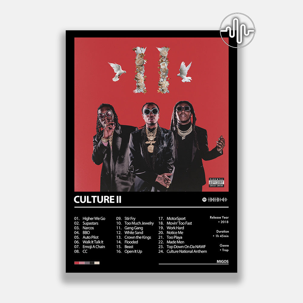 Migos - Culture 2 | Affiche de couverture de l'album