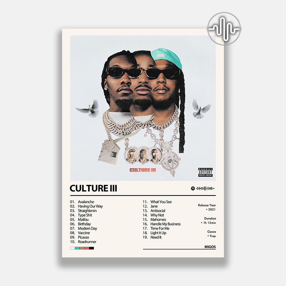 Migos - Culture 3 | Affiche de couverture de l'album