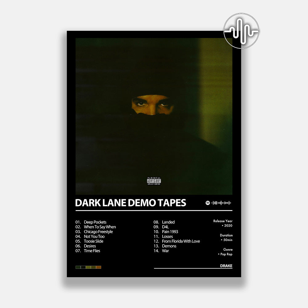 Drake - Dark Lane Demo Tapes | Affiche de couverture de l'album