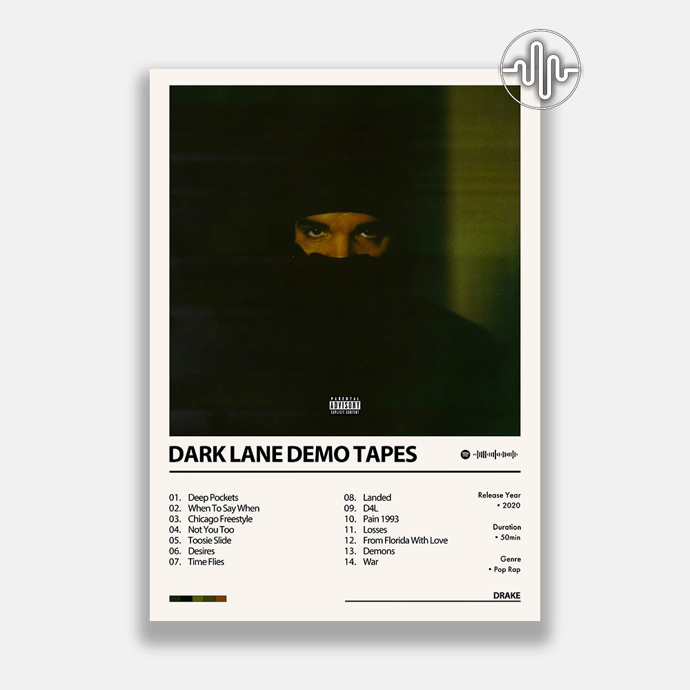 Drake - Dark Lane Demo Tapes | Affiche de couverture de l'album