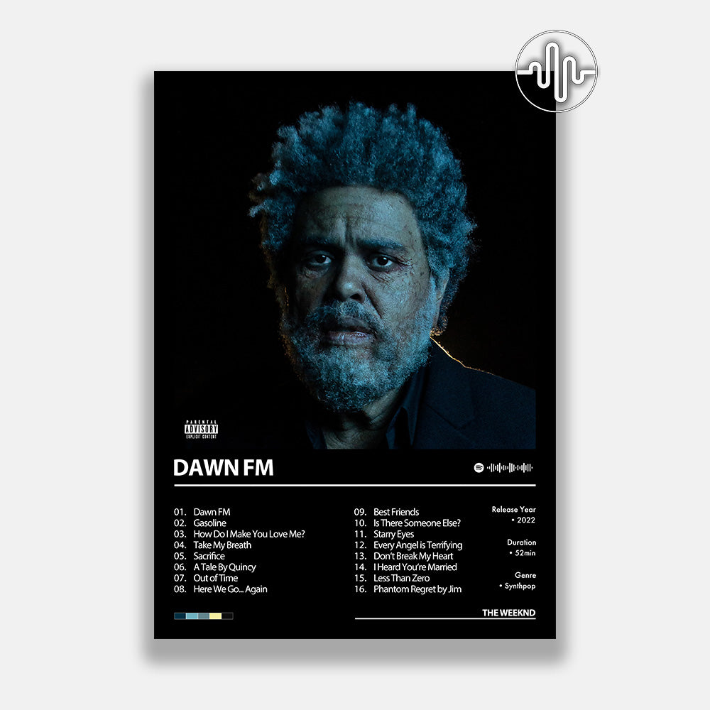 The Weeknd - Dawn FM | Affiche de couverture de l'album