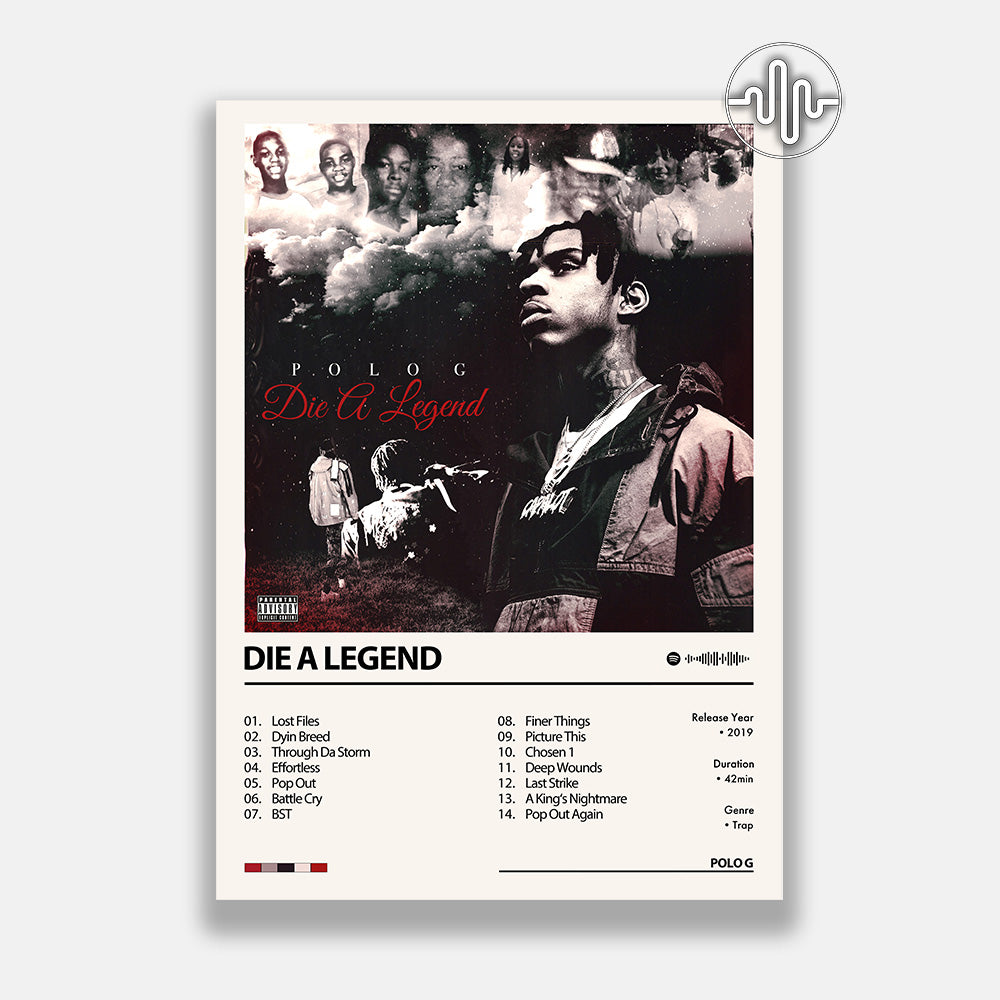 Polo G - Die A Legend | Affiche de couverture de l'album