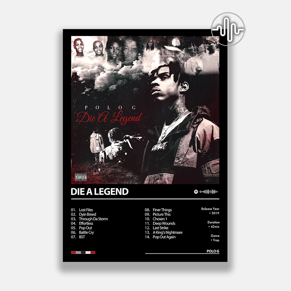 Polo G - Die A Legend | Affiche de couverture de l'album