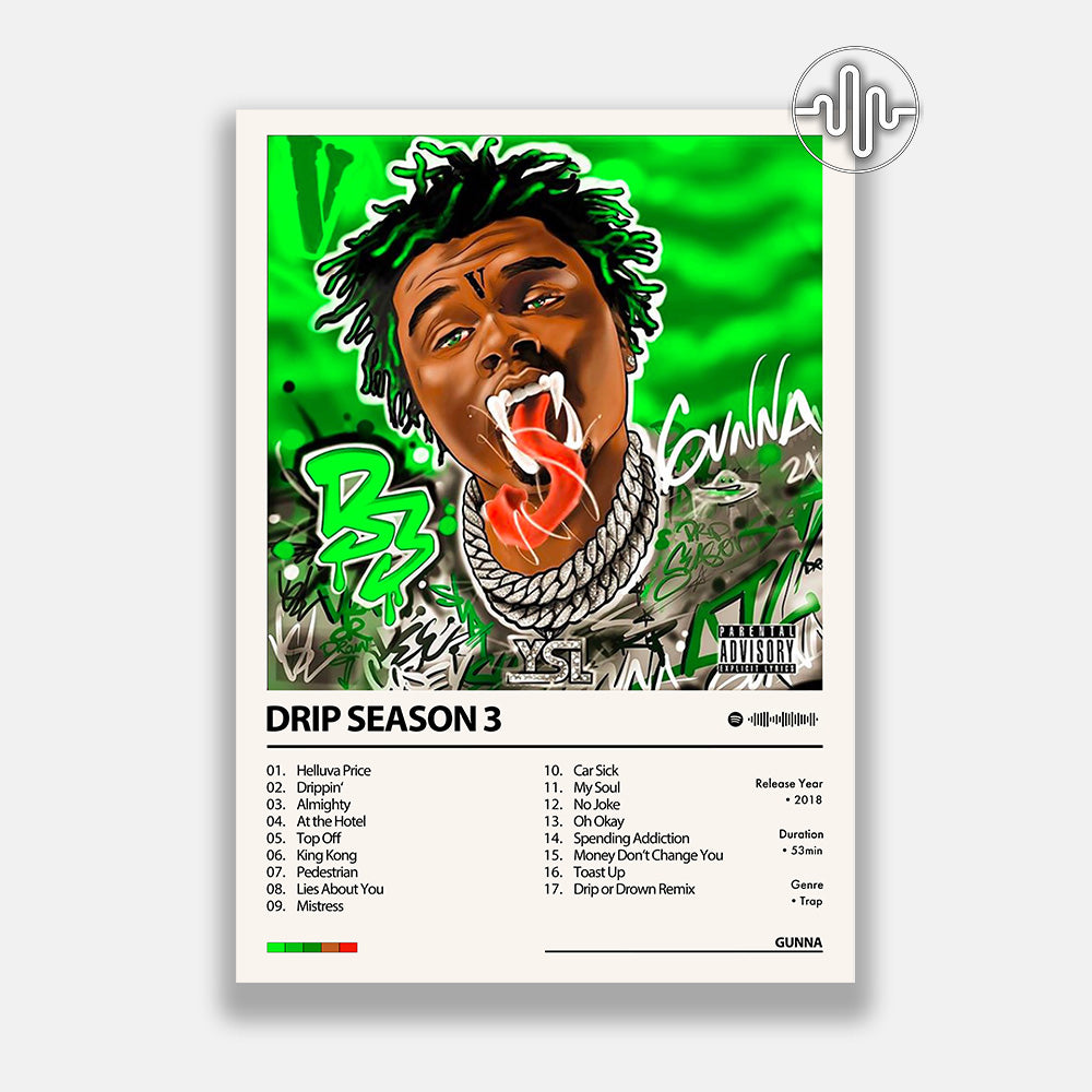 Gunna - Drip Season 3 | Affiche de couverture de l'album