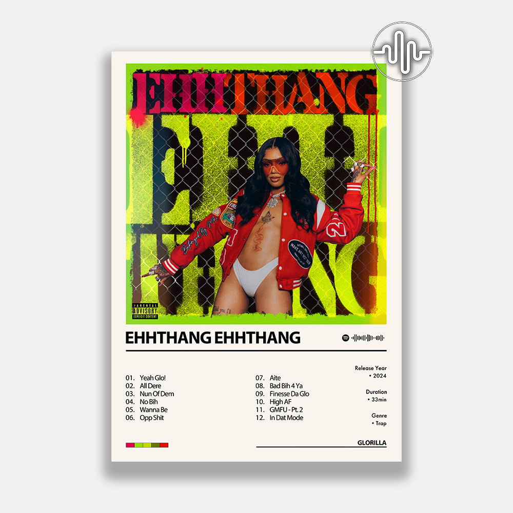 GloRilla - Ehhthang Ehhthang | Album cover poster