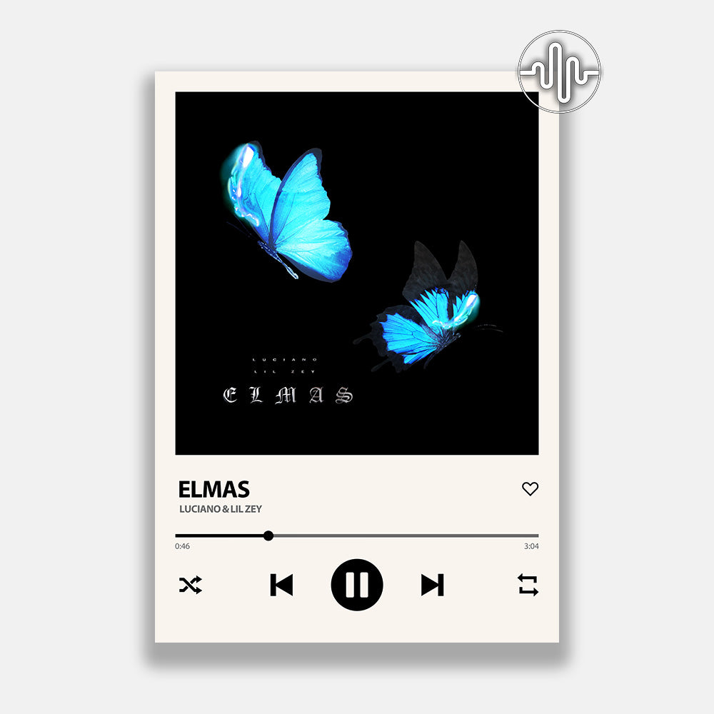 Luciano & Lil Zey - ELMAS | Song poster