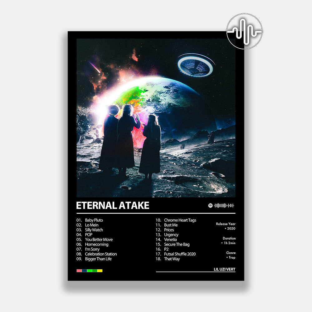 Lil Uzi Vert - Eternal Atake | Affiche de couverture de l'album