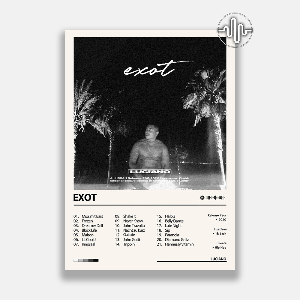 Luciano - EXOT | Affiche de couverture de l'album