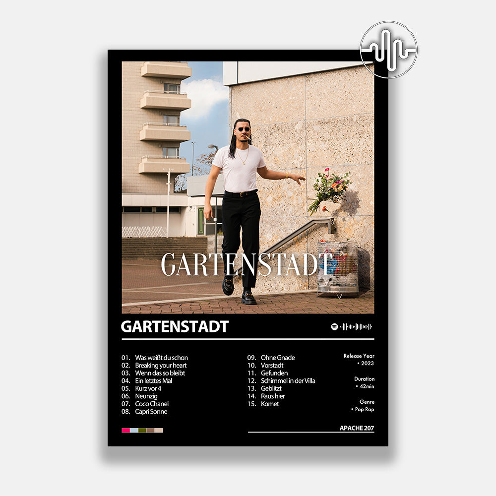 Apache 207 - Gartenstadt | Affiche de couverture d'album numérique