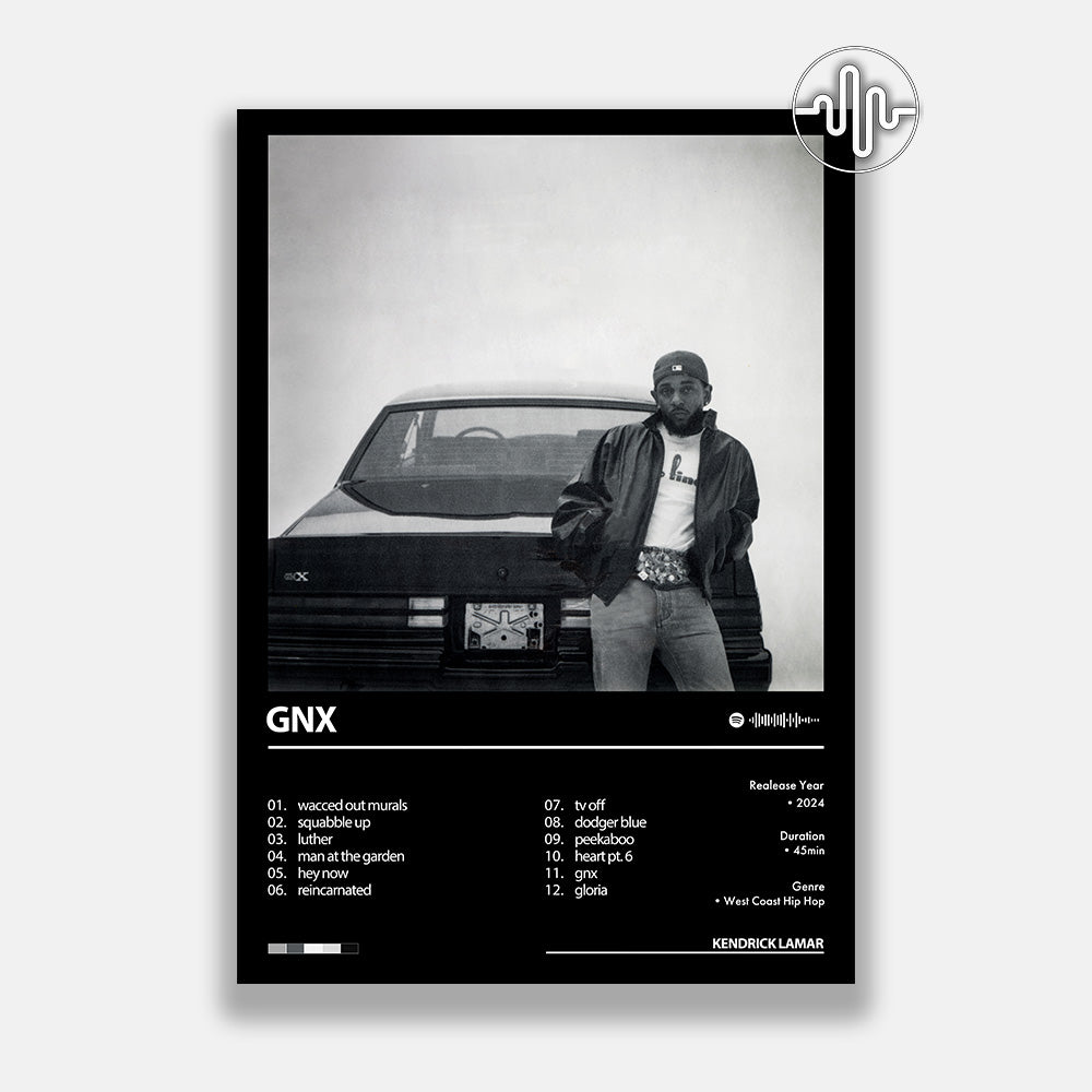 Kendrick Lamar - GNX | Album cover poster