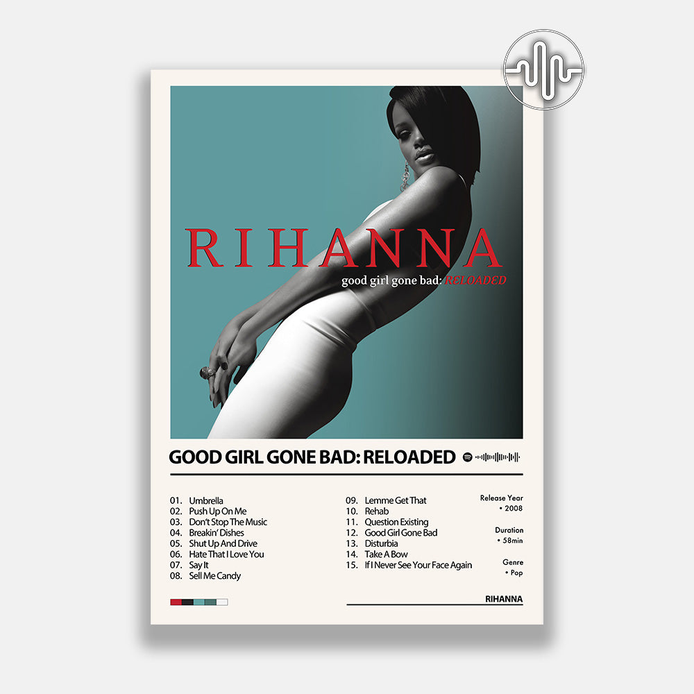 Rihanna - Good Girl Gone Bad | Affiche de couverture de l'album