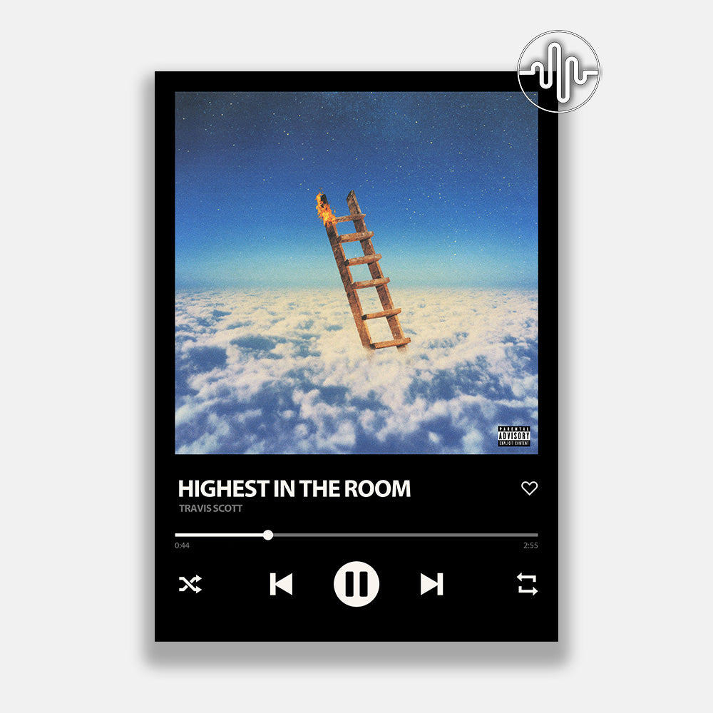Travis Scott - HIGHEST IN THE ROOM | Song poster