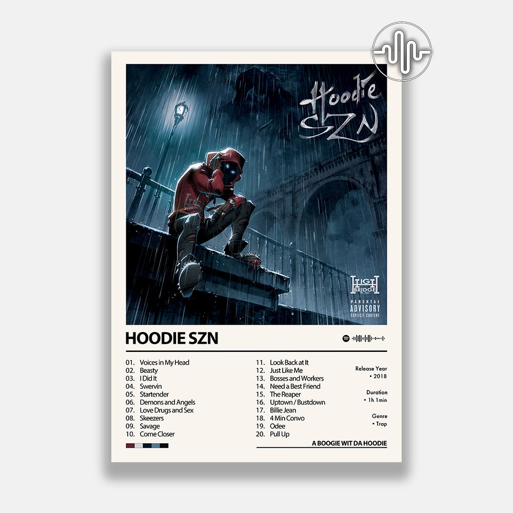 A Boogie Wit da Hoodie - Hoodie SZN | Affiche de couverture d'album numérique
