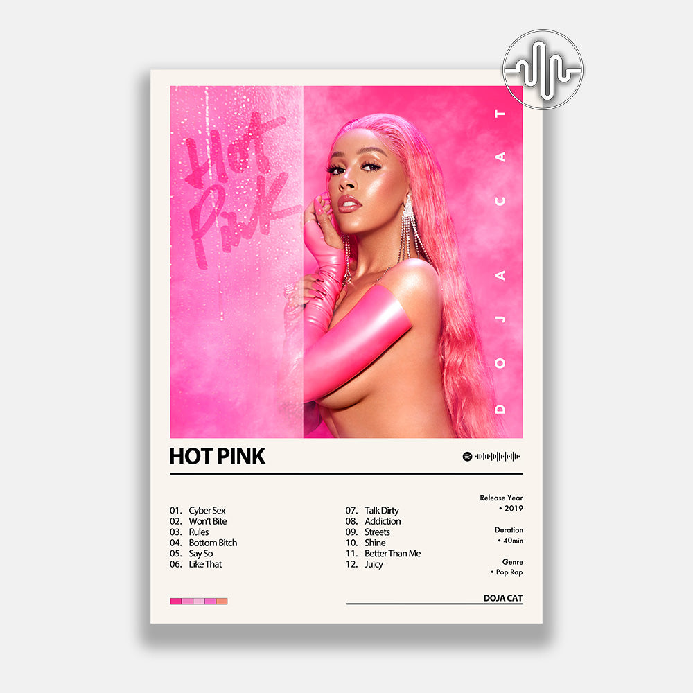 Doja Cat - Hot Pink | Affiche de couverture de l'album