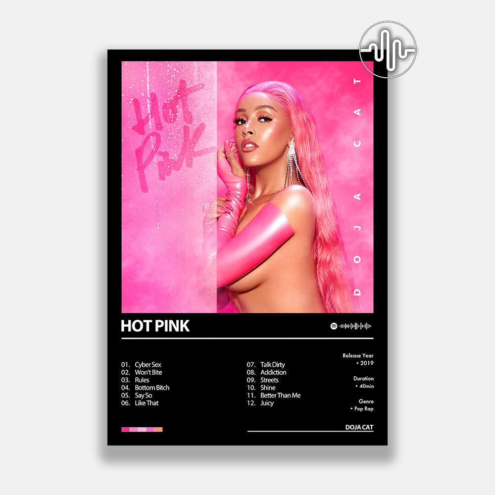 Doja Cat - Hot Pink | Affiche de couverture de l'album