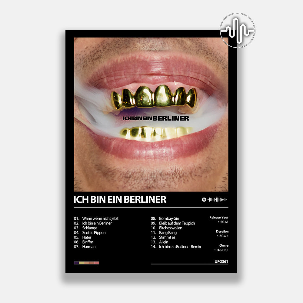 UFO361 - Ich bin ein Berliner | Album Cover Poster