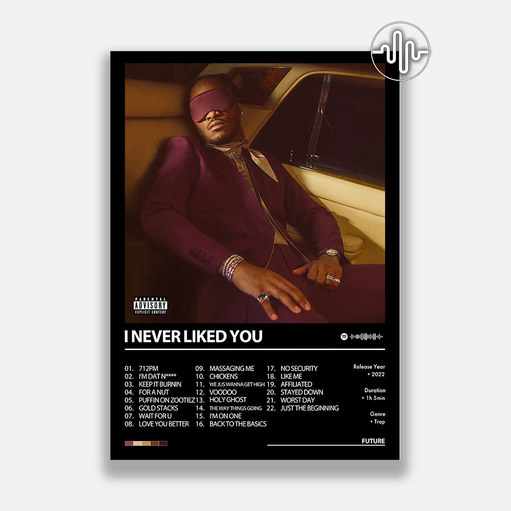 Future - I NEVER LIKED YOU | Affiche de couverture de l'album