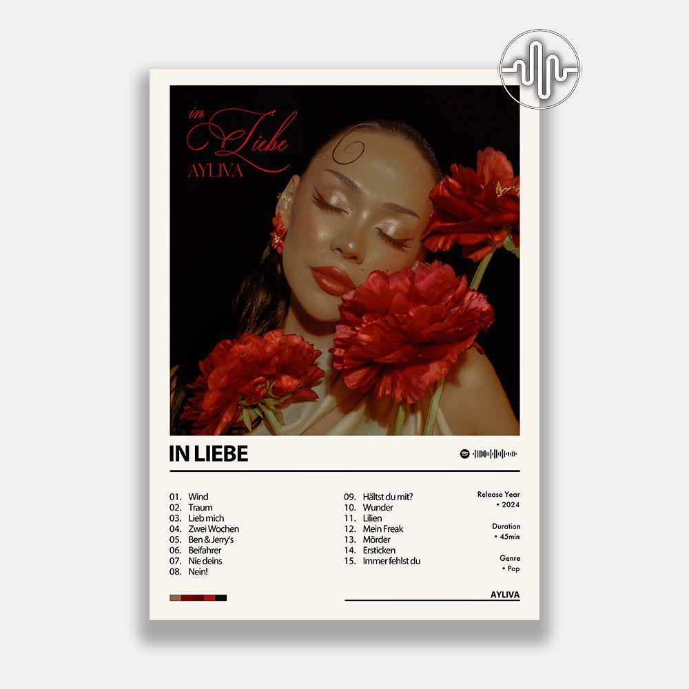 AYLIVA - In Liebe | Album Cover Poster