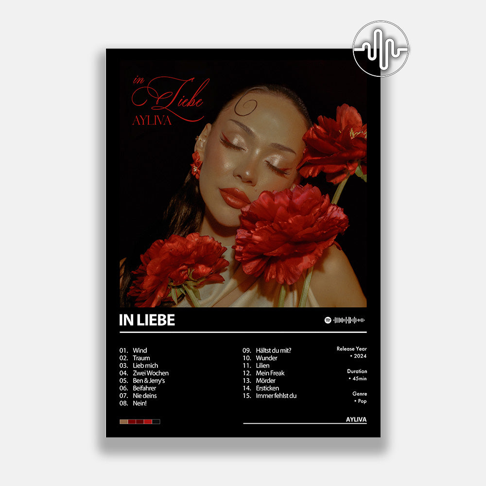 AYLIVA - In Liebe | Album Cover Poster