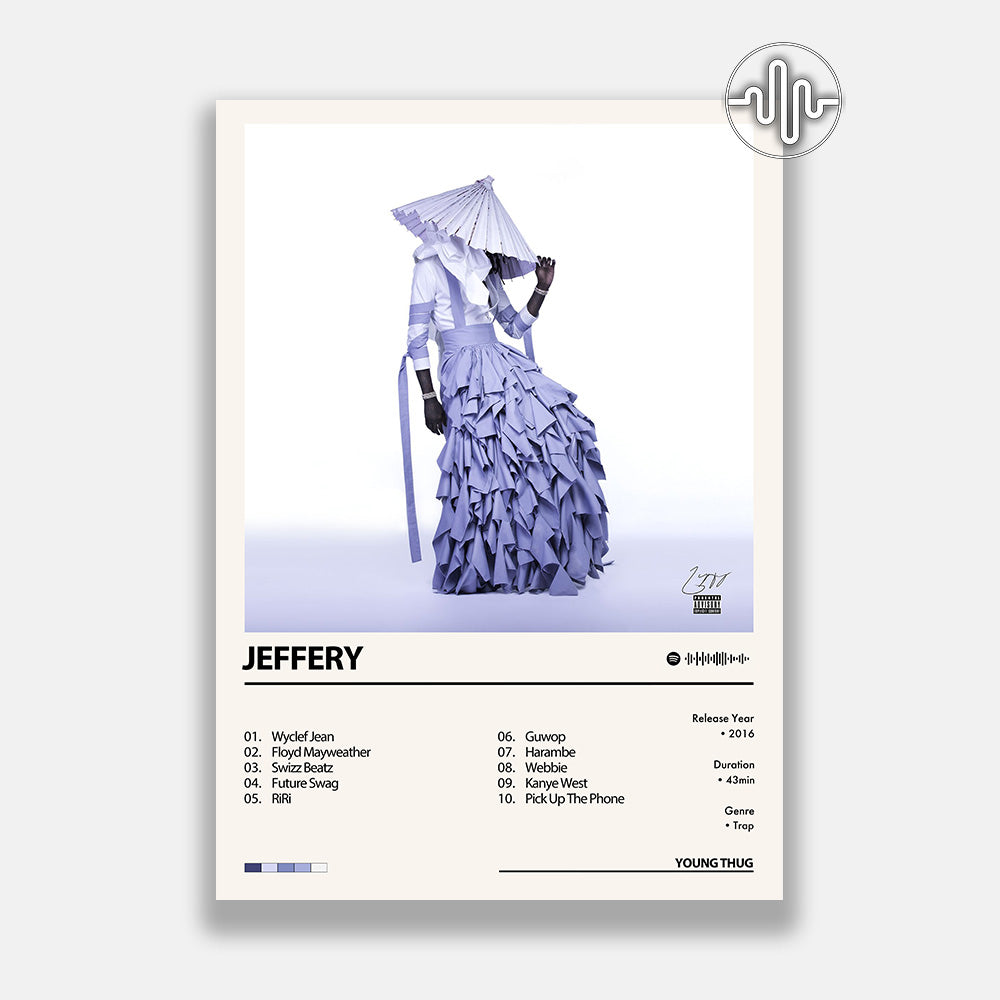 Young Thug - JEFFERY | Album Cover Poster