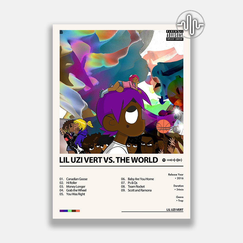 Lil Uzi Vert - Lil Uzi Vert vs. The World | Affiche de couverture de l'album