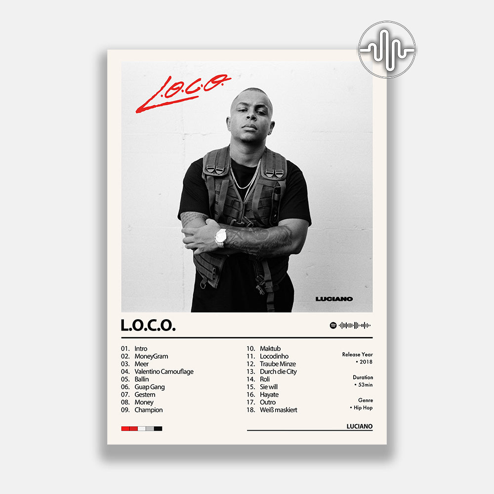 Luciano - L.O.C.O. | Affiche de couverture de l'album
