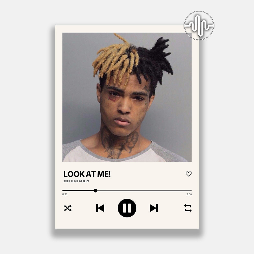 XXXTENTACION - Look At Me! | Affiche de chanson numérique
