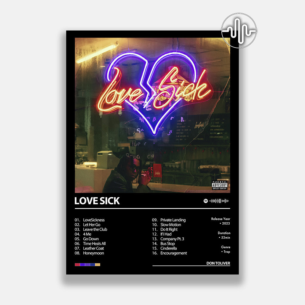 Don Toliver - Love Sick | Affiche de couverture de l'album