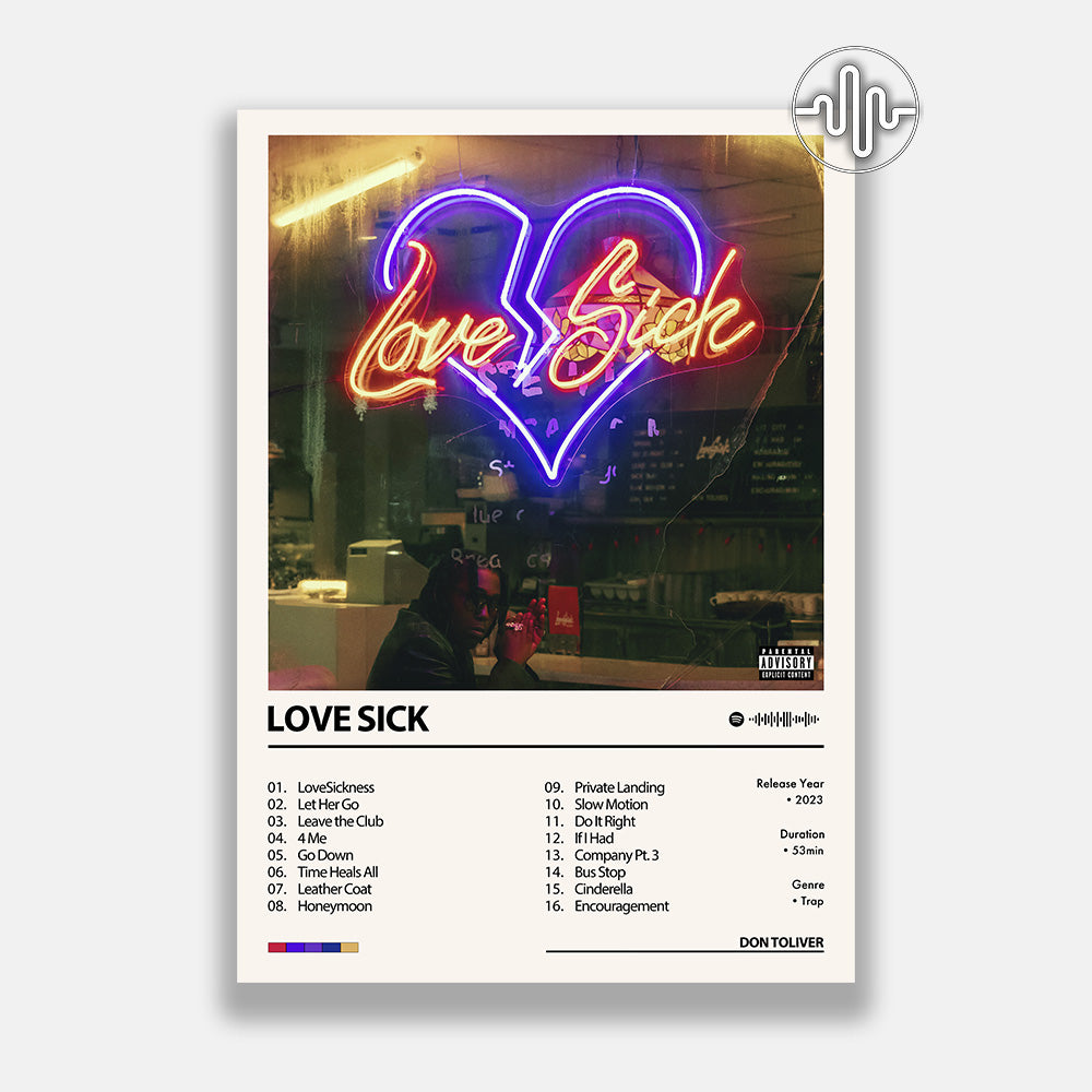 Don Toliver - Love Sick | Affiche de couverture de l'album