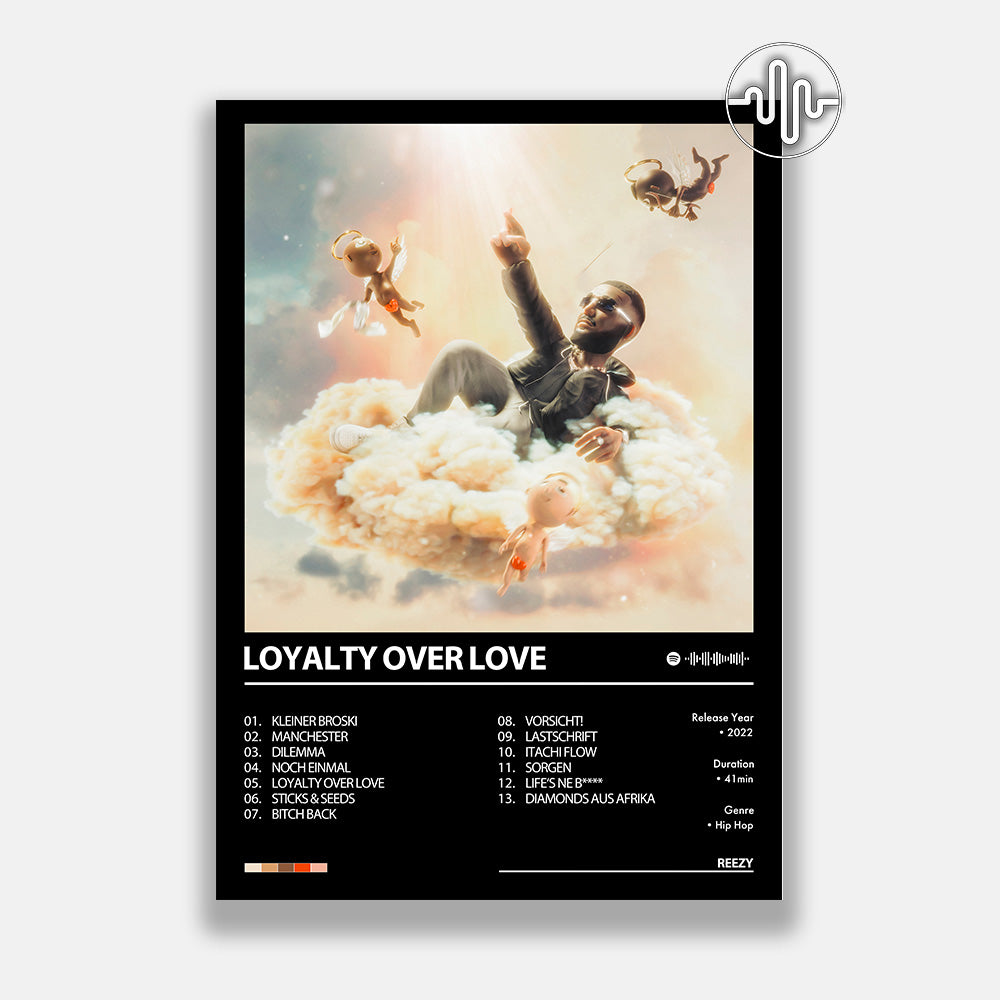 reezy - LOYALTY OVER LOVE | Affiche de couverture de l'album