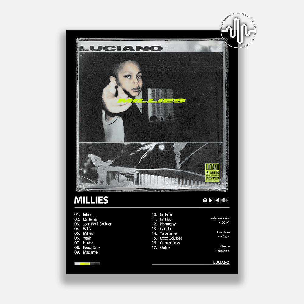 Luciano - MILLIES | Affiche de couverture de l'album