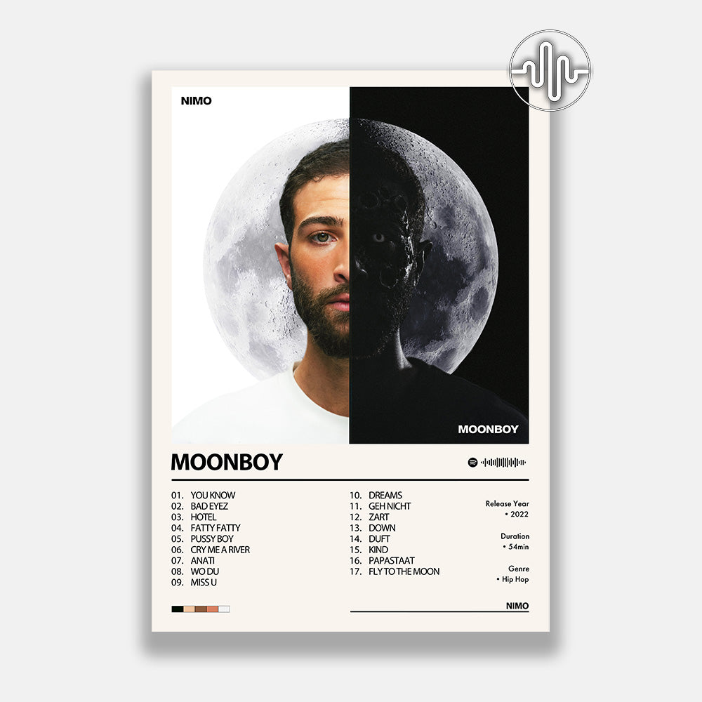 Nimo - MOONBOY | Affiche de couverture de l'album