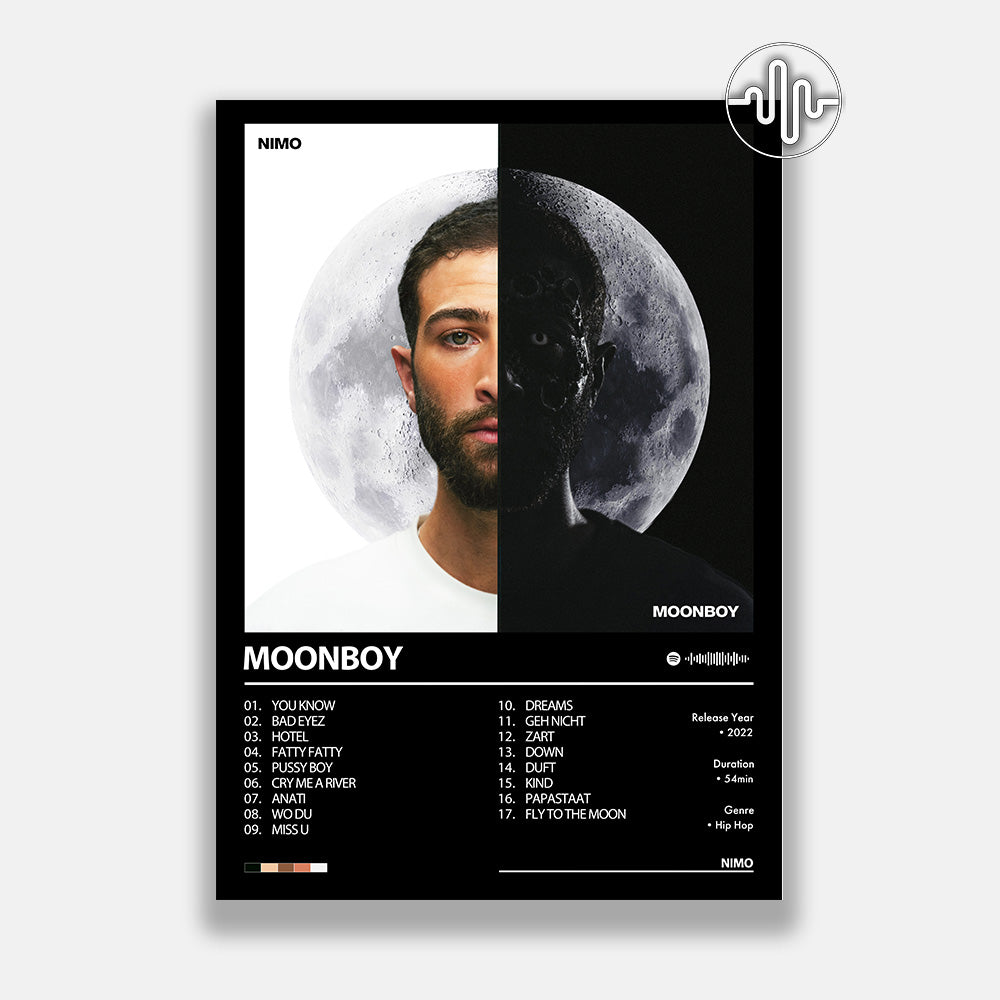 Nimo - MOONBOY | Affiche de couverture de l'album