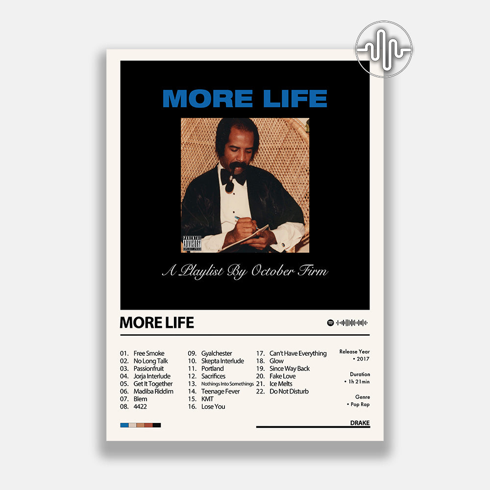 Drake - More Life | Affiche de couverture de l'album