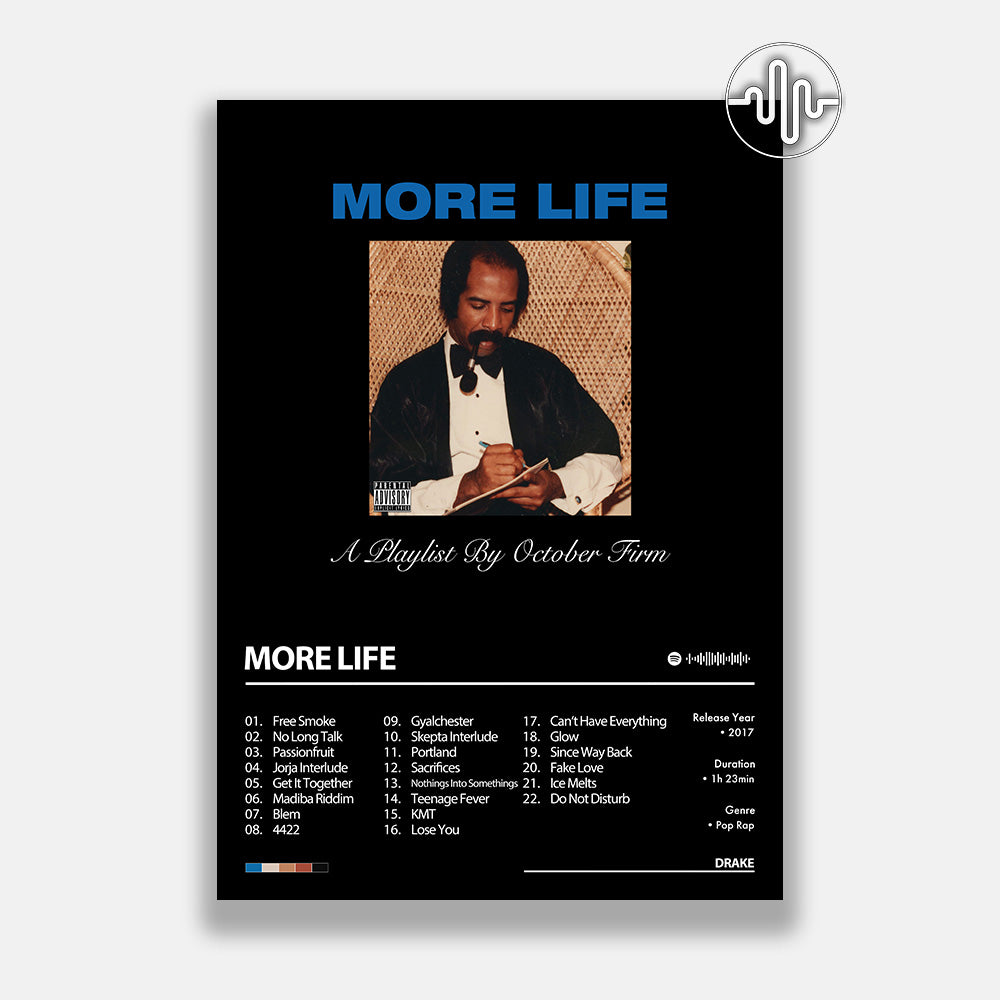 Drake - More Life | Affiche de couverture de l'album