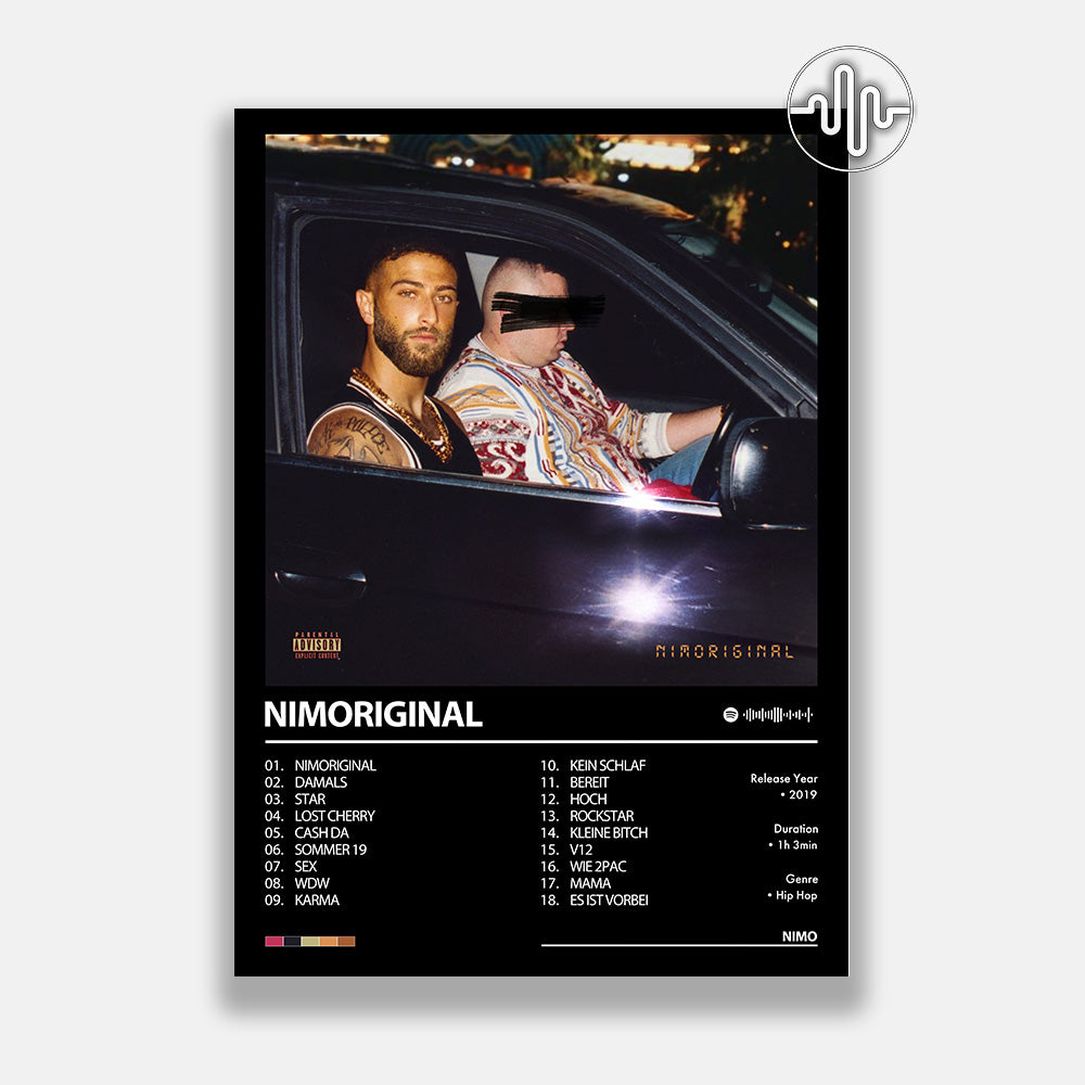 Nimo - NIMORIGINAL | Album cover poster
