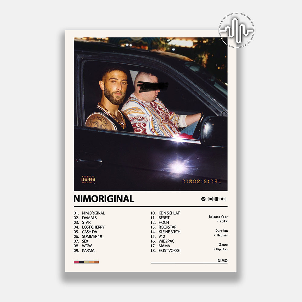 Nimo - NIMORIGINAL | Album cover poster