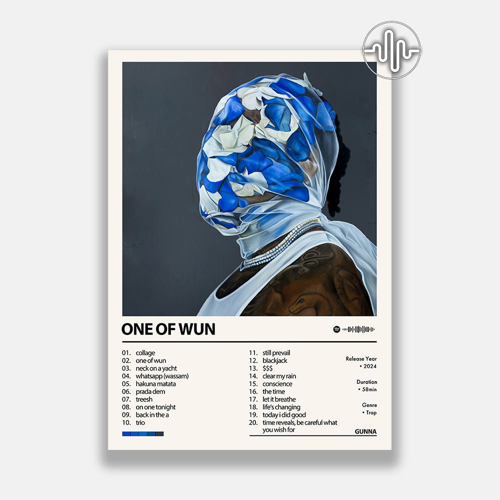 Gunna - One of Wun | Affiche de couverture de l'album