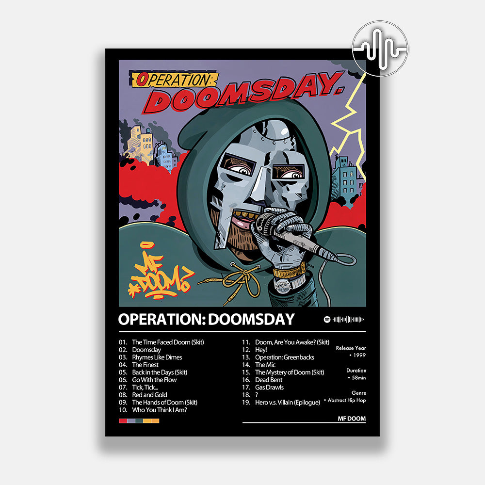 MF DOOM - Operation: Doomsday | Affiche de couverture de l'album